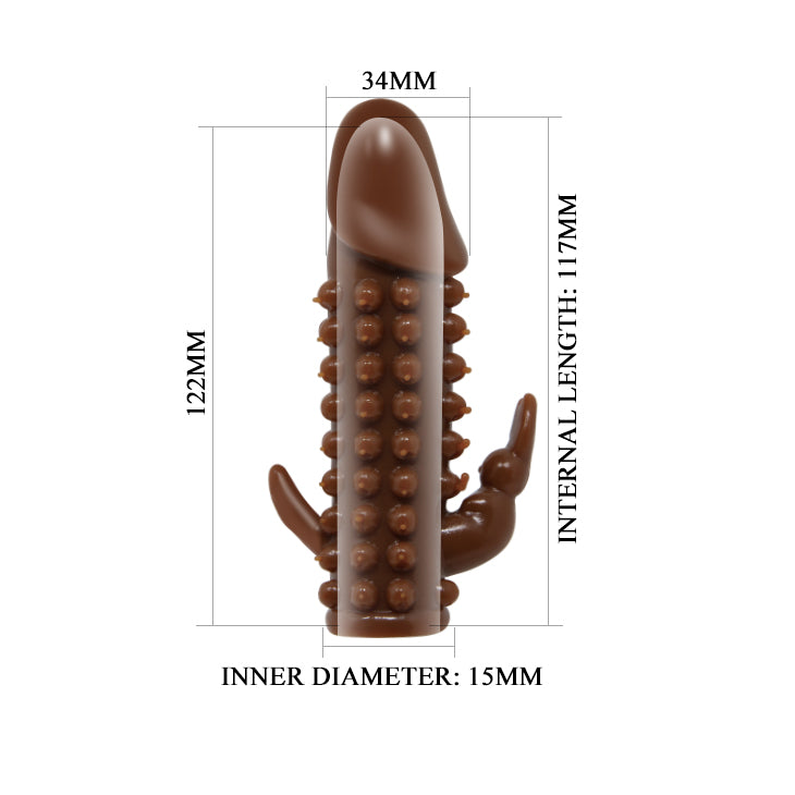 Baile - BI-016004- Penis Sleeve Flesh 12,2 Cm Dia 3,4 Cm