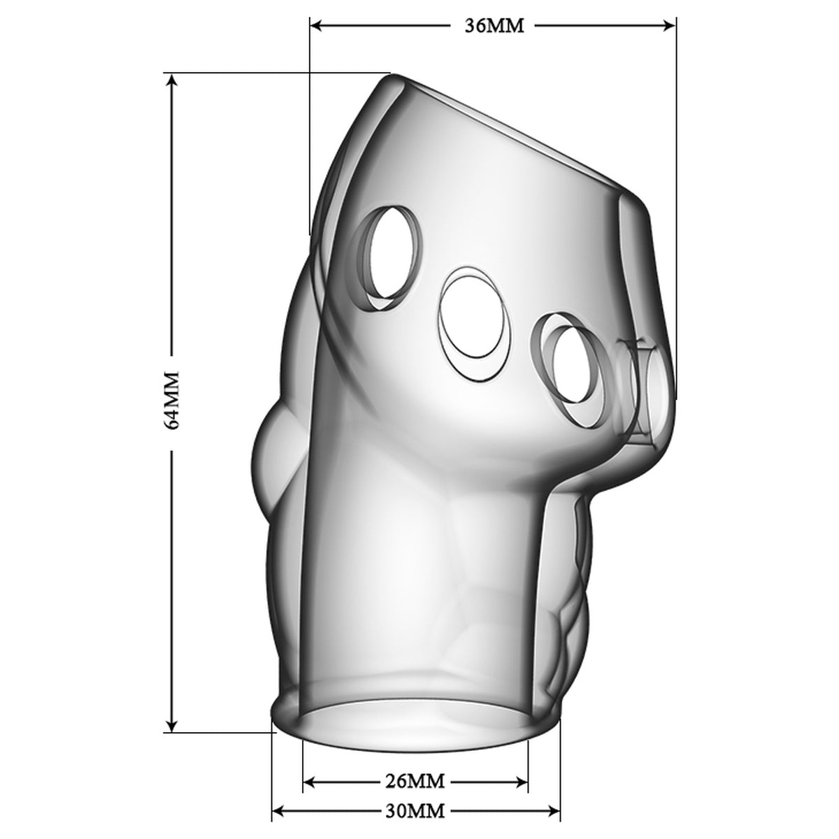 Pretty Love - Oscar - Penis Sleeve - Clear