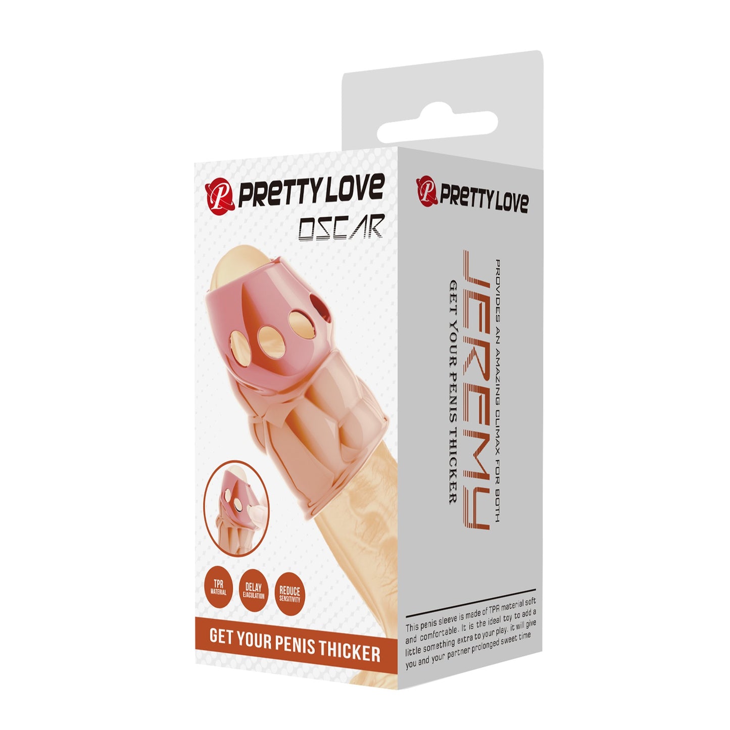 Pretty Love - Oscar - Penis Sleeve - Brown