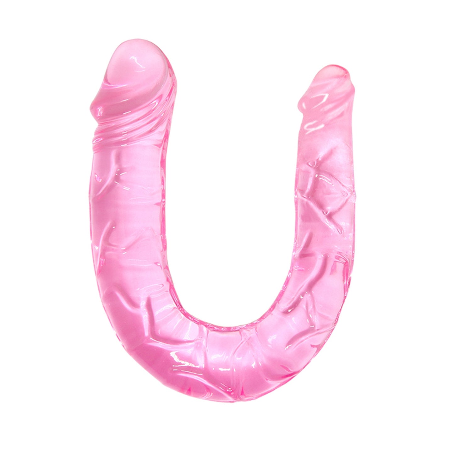 Baile - BI-040001 - Double Dong Pink - Length 29,8 CM Dia 3,4/2,2 CM