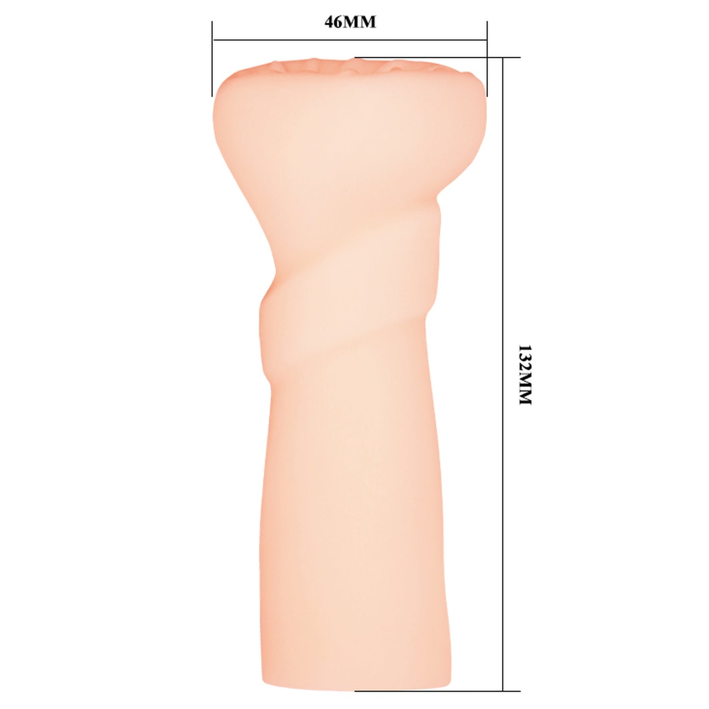 Baile - BM-009167 - Anal Honey Passion Lady 3D Maturbator - Length 132 MM Dia 46 MM