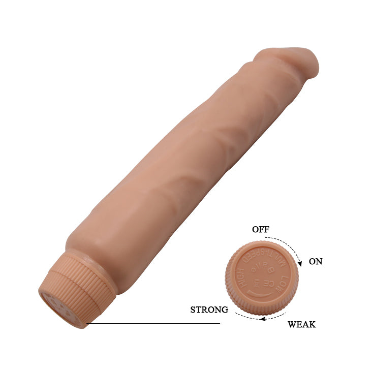 Baile - Barbara Realistic VIbrator 25,5 Cm / 10 Inch  - Dia 4,9 Cm