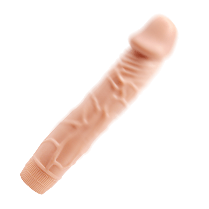 Baile - Barabara Realistic Vibrator Soft Skin - 22,5 Cm 8.8 Inch Dia 4,5 Cm