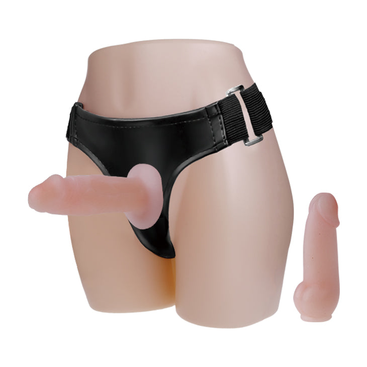 Baile Jessica Strap On Set 10,5 Cm Flexible Dildo Dia 2,5 Cm