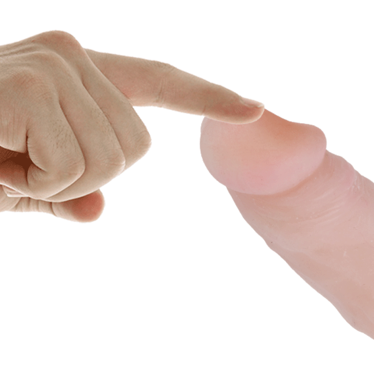 Baile Jessica Strap On Set 10,5 Cm Flexible Dildo Dia 2,5 Cm