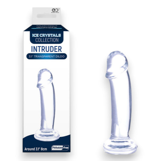 Trendy Deals - Ice Crystals 3 Inch/8 CM Transparante Dildo