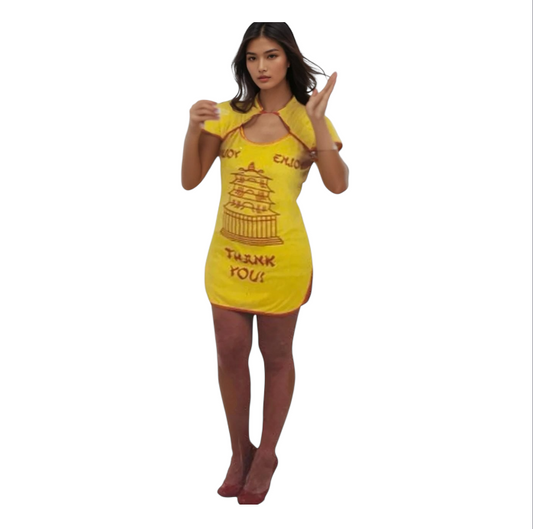 Roleplay Lingerie – Hot Chinese Girl Dress – Verleidelijke Oosterse Lingerieset – Maten S / M / L