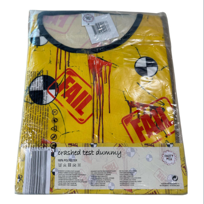 Role Play Male – Crash Test Hot Pilote Dummy Pak – Sexy Mannen Kostuum– Sizes M / L / XL