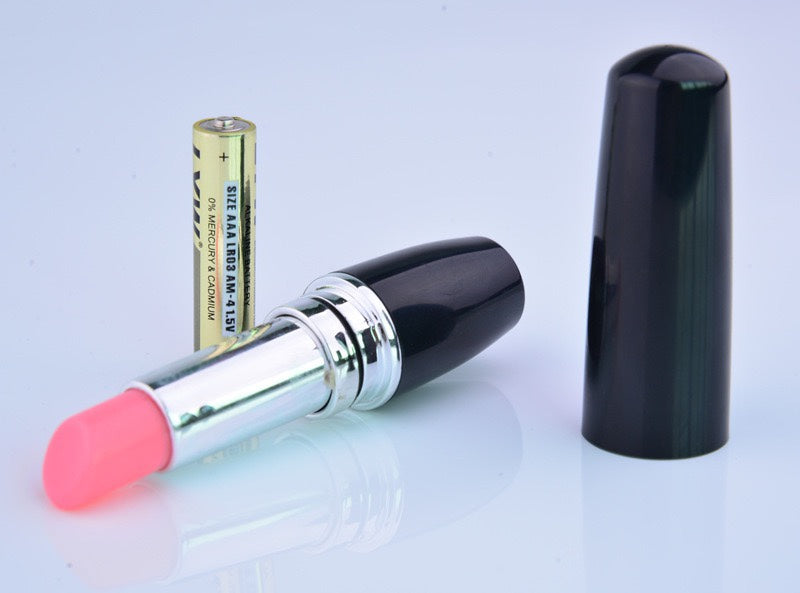 Power Escorts Lipstick Vibrator Rood – Discreet Mini Vibe Compact & Krachtig