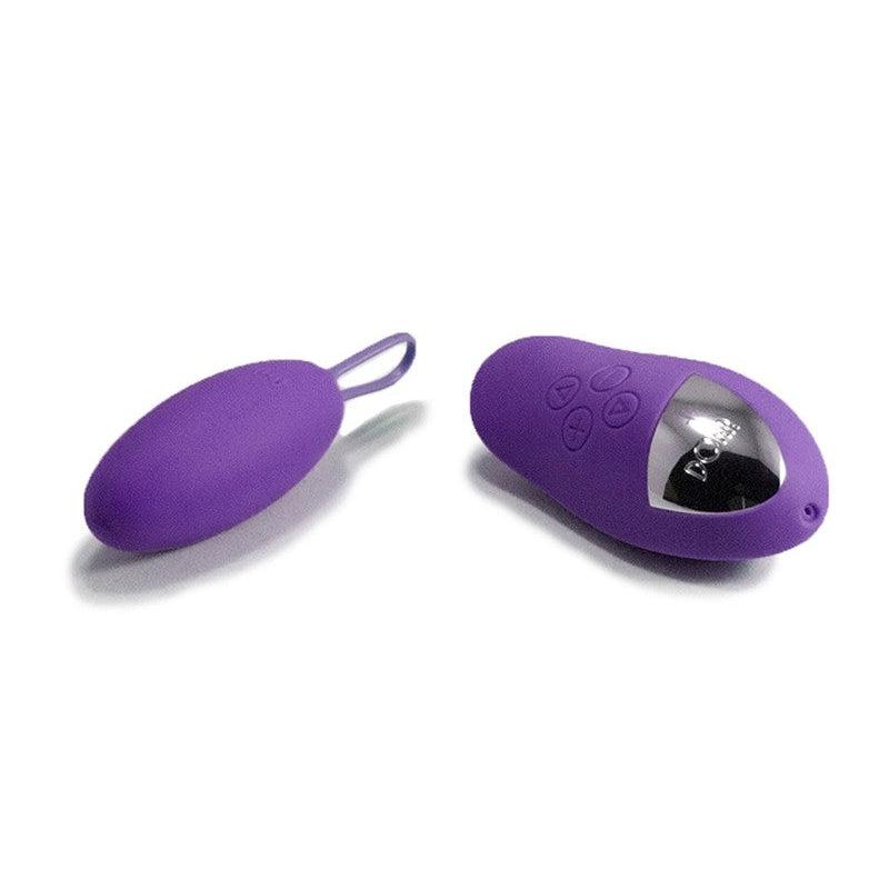 SPOT 2-in-1 Egg Vibrator & Oplegvibrator met Afstandsbediening – Paars