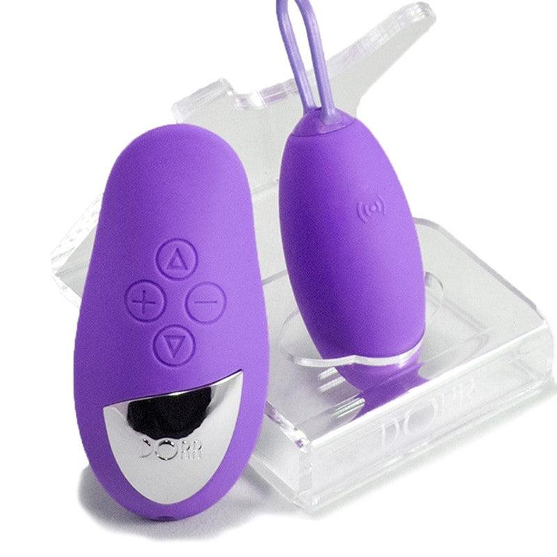 SPOT 2-in-1 Egg Vibrator & Oplegvibrator met Afstandsbediening – Paars