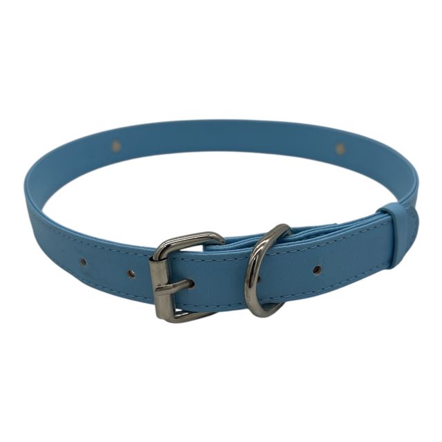 Collar/Halsband - Blauw - BDSM - Diameter 17 CM - Lengte 55 CM - Breedte 2 CM