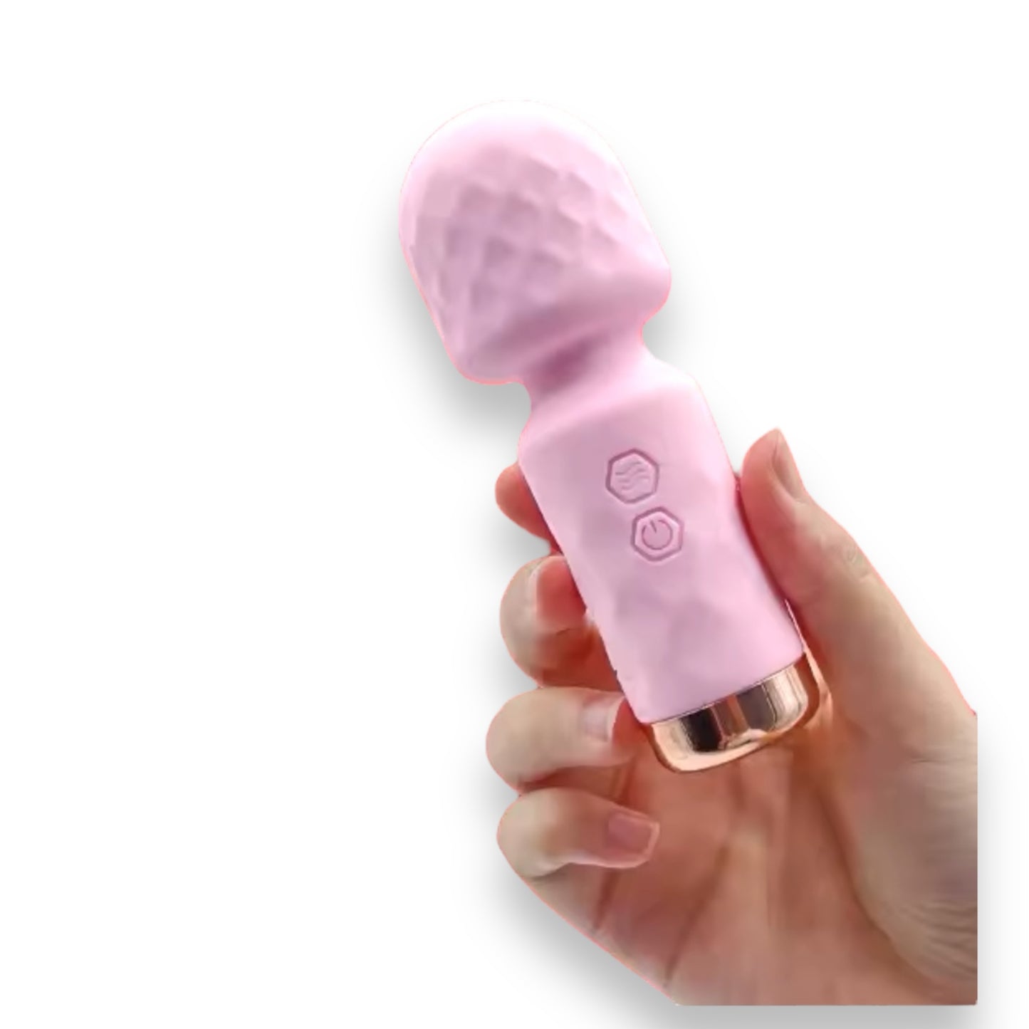 Trendy Deals - Super Slimme AV Mini Wand Vibrator 11,5 CM Roze USB