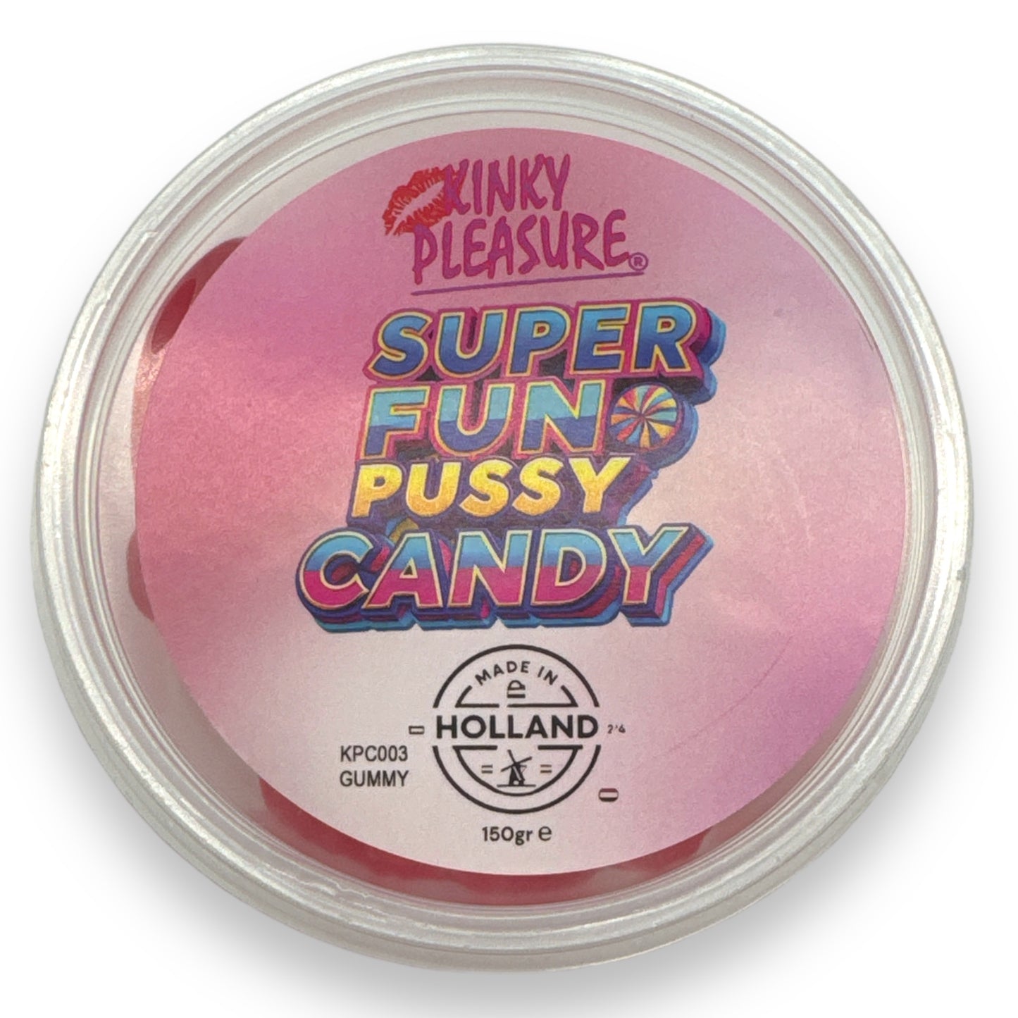 Kinky Pleasure - KPC003 - Super Fun Pussy Candy - Gummy - 150 grams