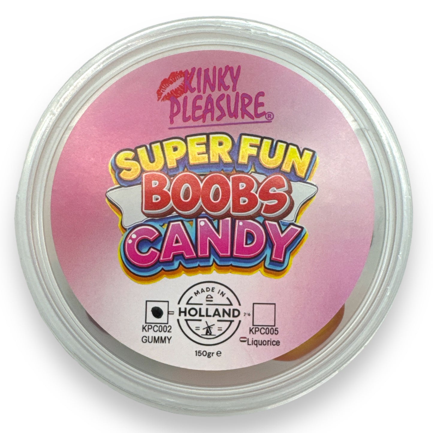 Kinky Pleasure - KPC002 - Super Fun Boobs Candy - Gummy - 150 grams