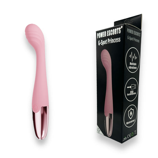 Power Escorts G Spot Princess Buigbare Vibrator - 18 Cm / 7 Inch Silicone