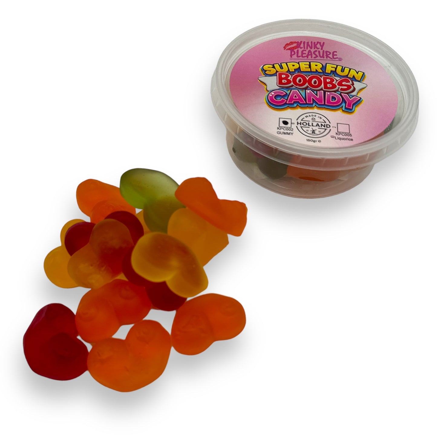 Kinky Pleasure - KPC002 - Super Fun Boobs Candy - Gummy - 150 grams