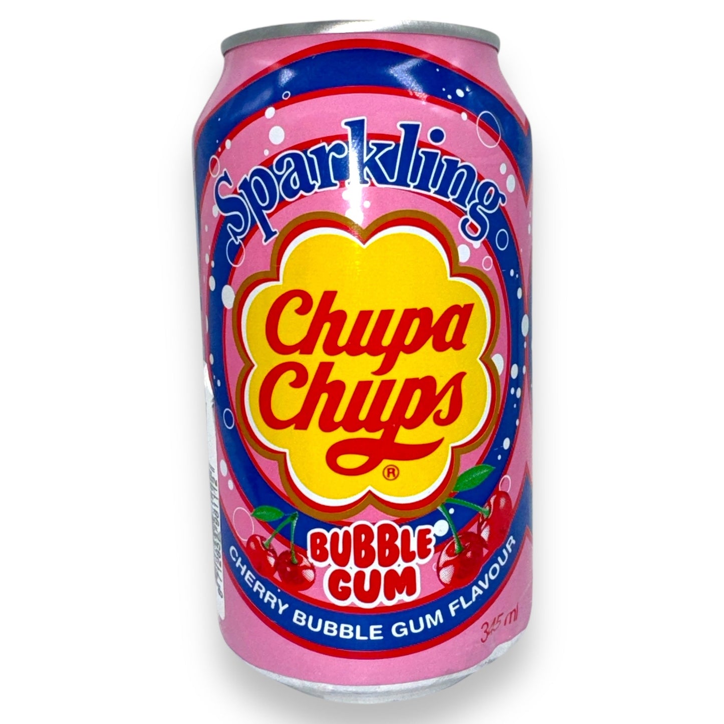 Kinky Pleasure - Chupa Chups Bruisende - Kers & Kauwgom Smaak - 345ml