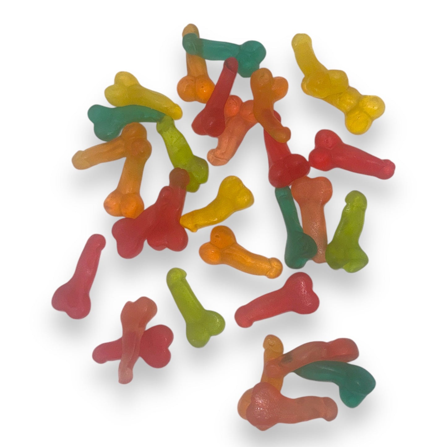 Kinky Pleasure - Mini Penis Snoepjes - 30 Stuks - Gummy - 150 Gram - kpc006