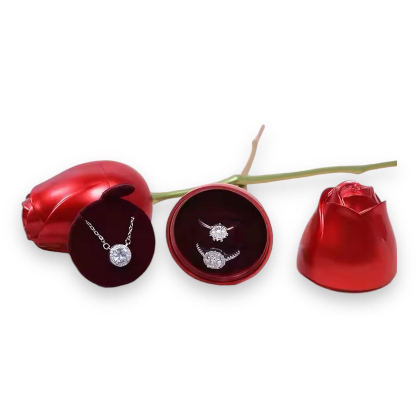 Kinky Pleasure - AX106 - Wedding Ring Rose Deluxe In Luxe Doos