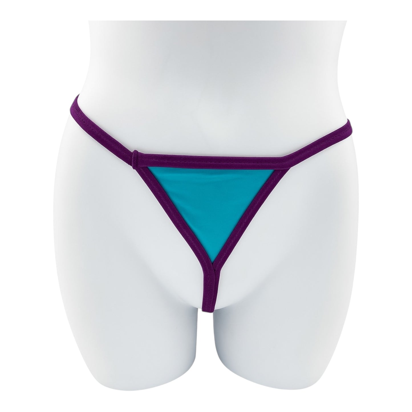 BodyQ Sexy Heren String – Blauw/Paars – Erotische Herenlingerie – Maten XS t/m L