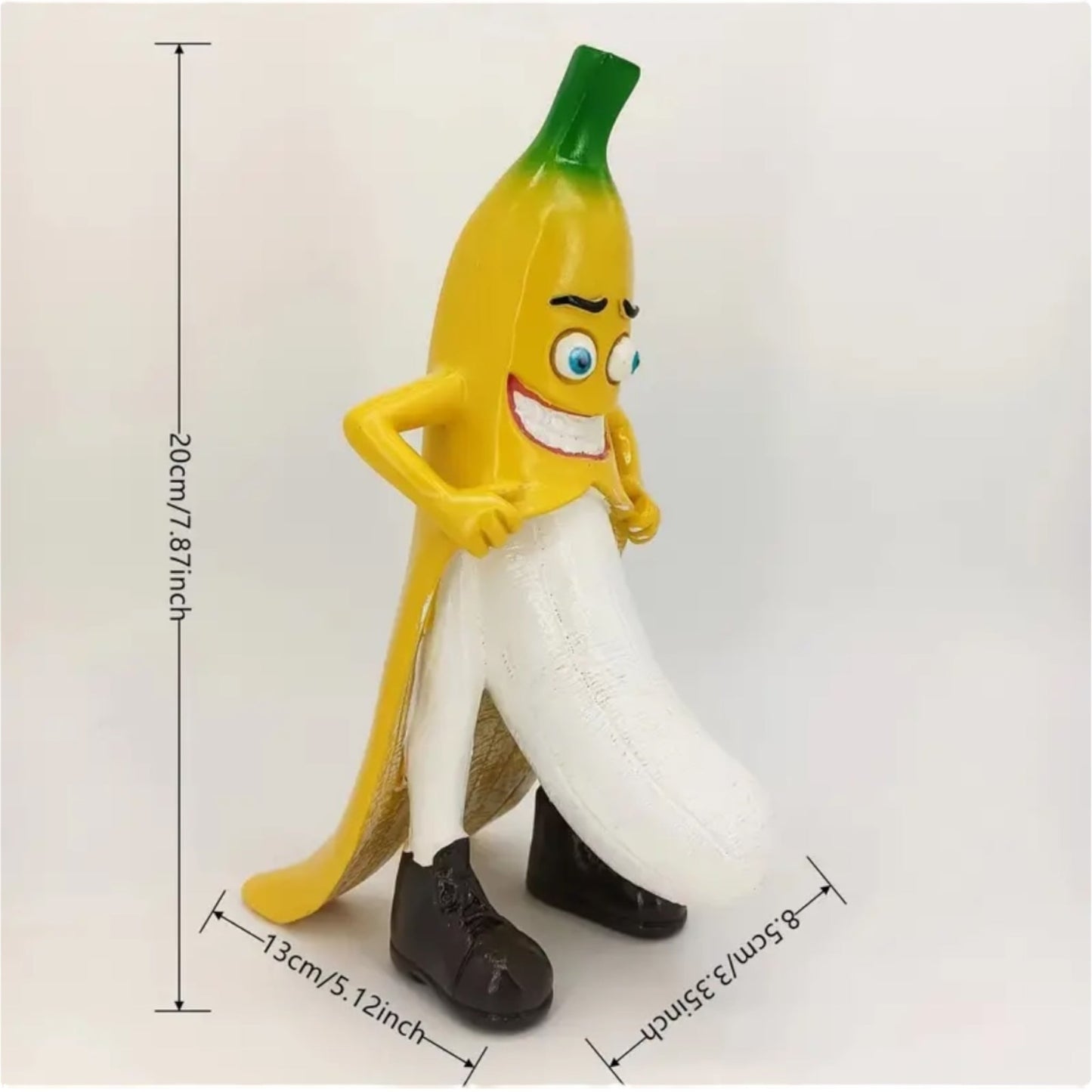 Kinky Pleasure - T112 - Sexy  Banana Man Standbeeld - 20x13x8,5cm