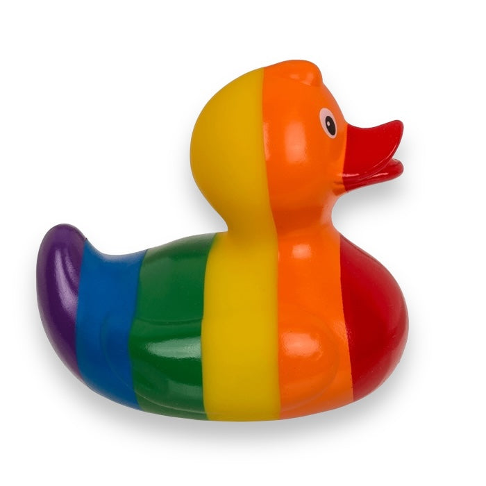 Regenboog Bad Eendje - 10 cm - Speels en Kleurrijk Badeendje voor de LGBTQ+ Gemeenschap