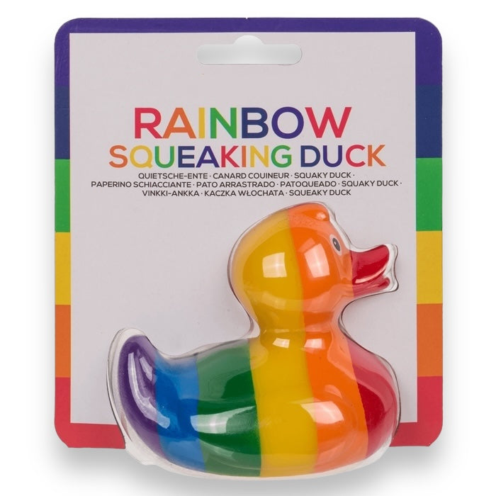 Regenboog Bad Eendje - 10 cm - Speels en Kleurrijk Badeendje voor de LGBTQ+ Gemeenschap