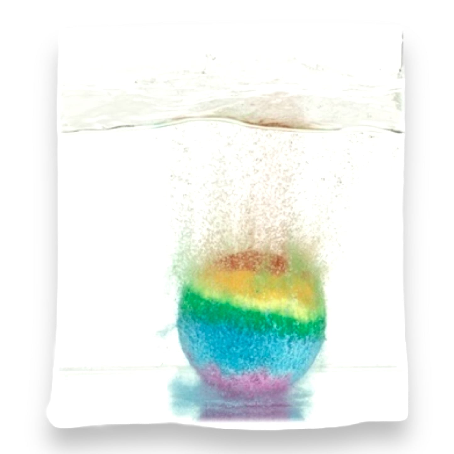 Regenboog Badbruisbal - 180g - Kleur- en Geurrijke Ontspanning