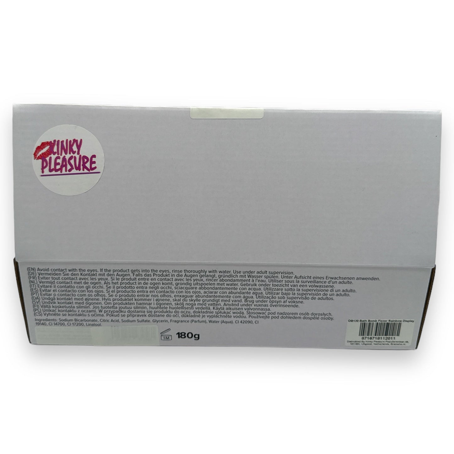 Regenboog Badbruisbal - 180g - Kleur- en Geurrijke Ontspanning