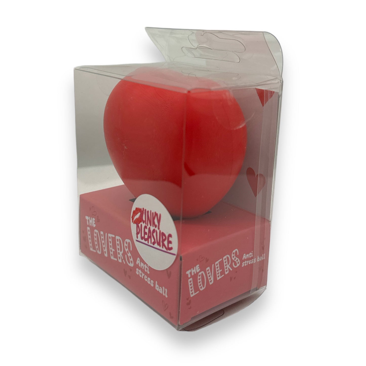 Stressballen in Hartvorm - Rood - Stressverlichting en Ergonomisch Ontwerp