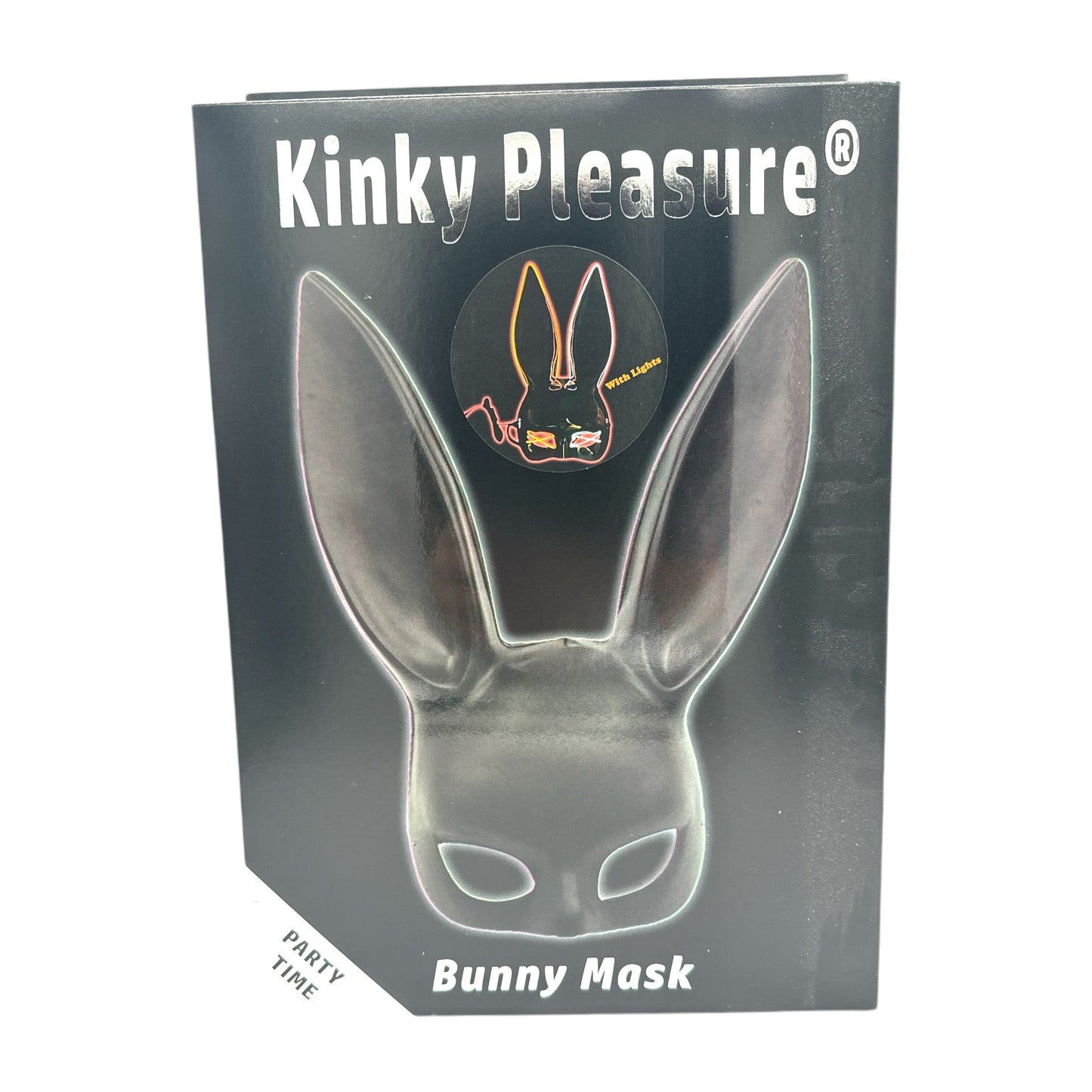 Kinky Pleasure - KP002 - Bunny Mask Deluxe - Met Lichten - 4 Kleuren