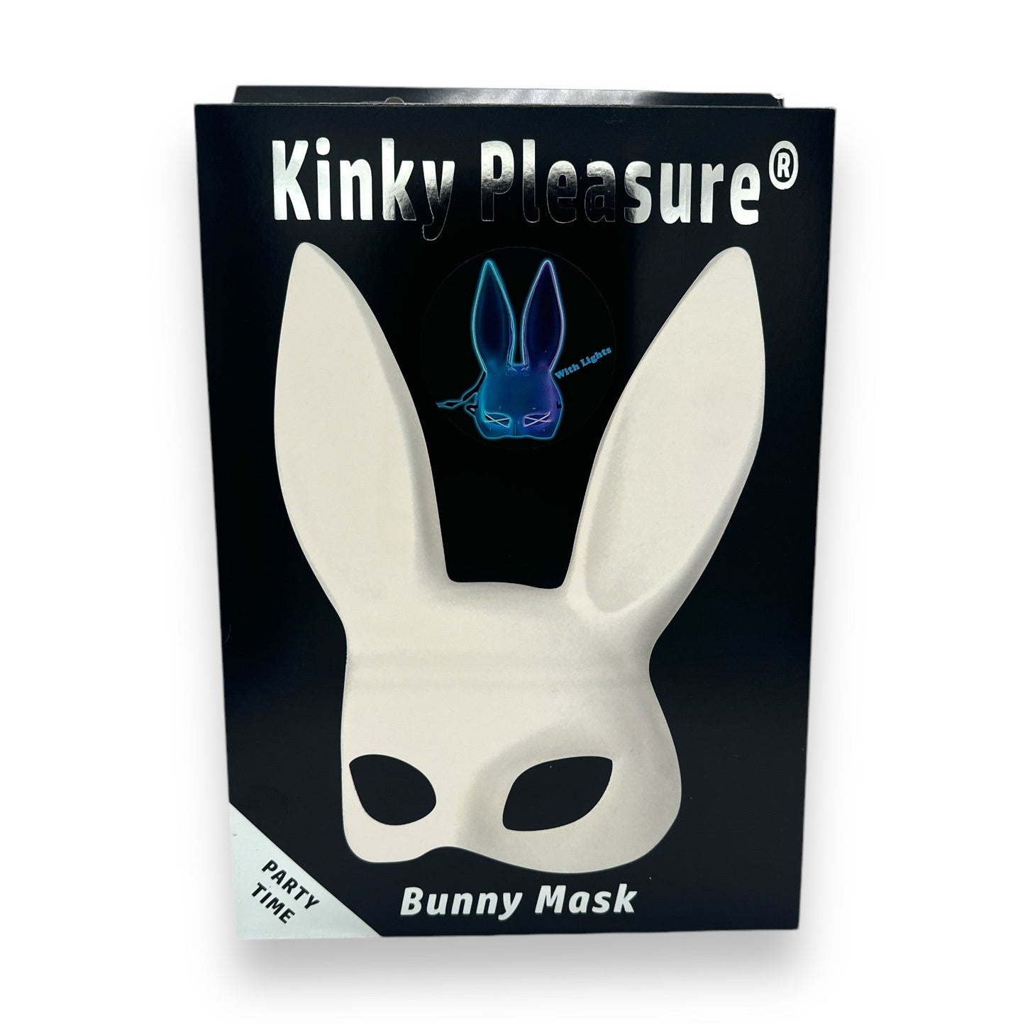 Kinky Pleasure - KP002 - Bunny Mask Deluxe - Met Lichten - 4 Kleuren