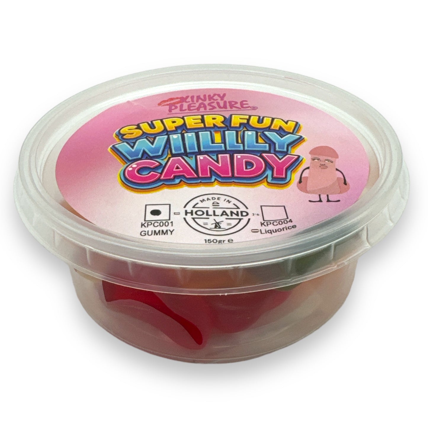 Kinky Pleasure - Super Fun Willy Candy - Gummy - 150 grams - kpc001