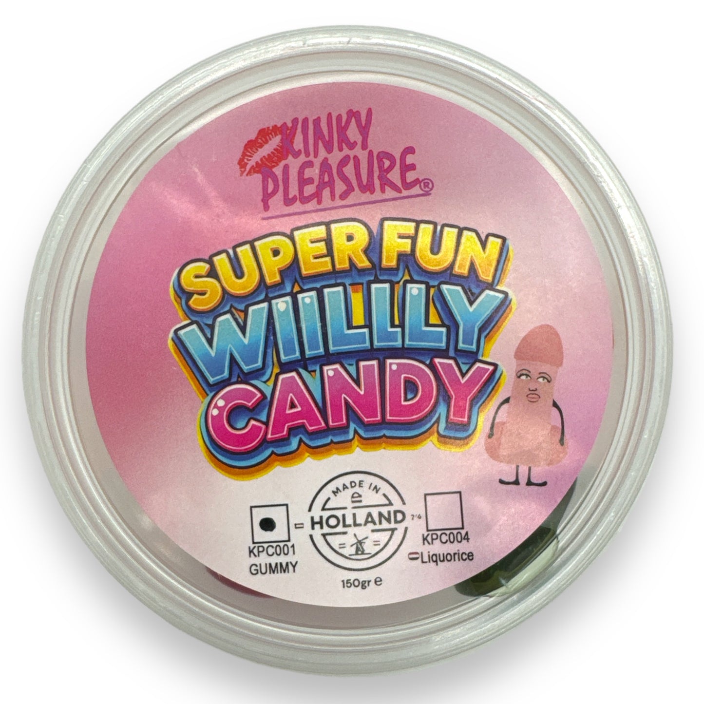 Kinky Pleasure - Super Fun Willy Candy - Gummy - 150 grams - kpc001