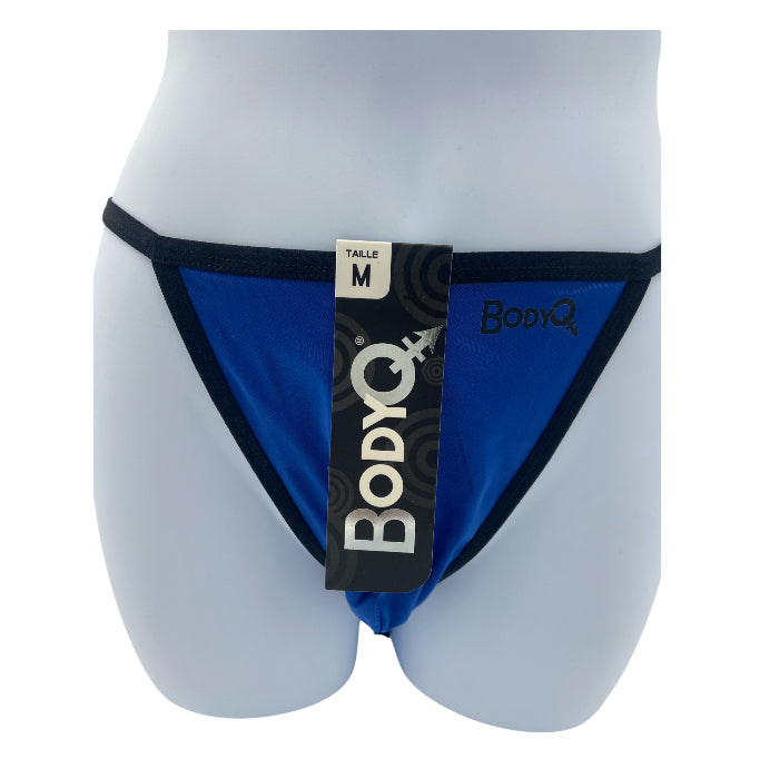 BodyQ Sexy Herenstring – Blauw – Erotische Herenlingerie – Maten S t/m XL