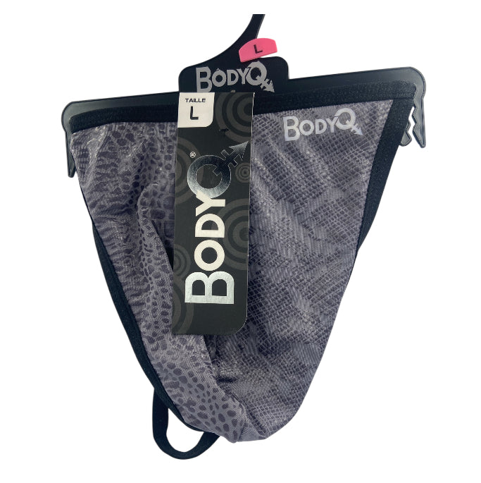 BodyQ Sexy Heren String – Grijs – Erotische Herenlingerie – Maten S t/m XL