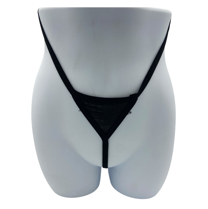 BodyQ Sexy Heren String – Zwart Glanzend – Erotische Herenlingerie – Maten S t/m L