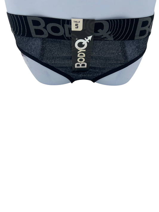 BodyQ Sexy Heren Jockstrap – Grijs/Zwart – Erotische Herenlingerie – Maten S t/m L