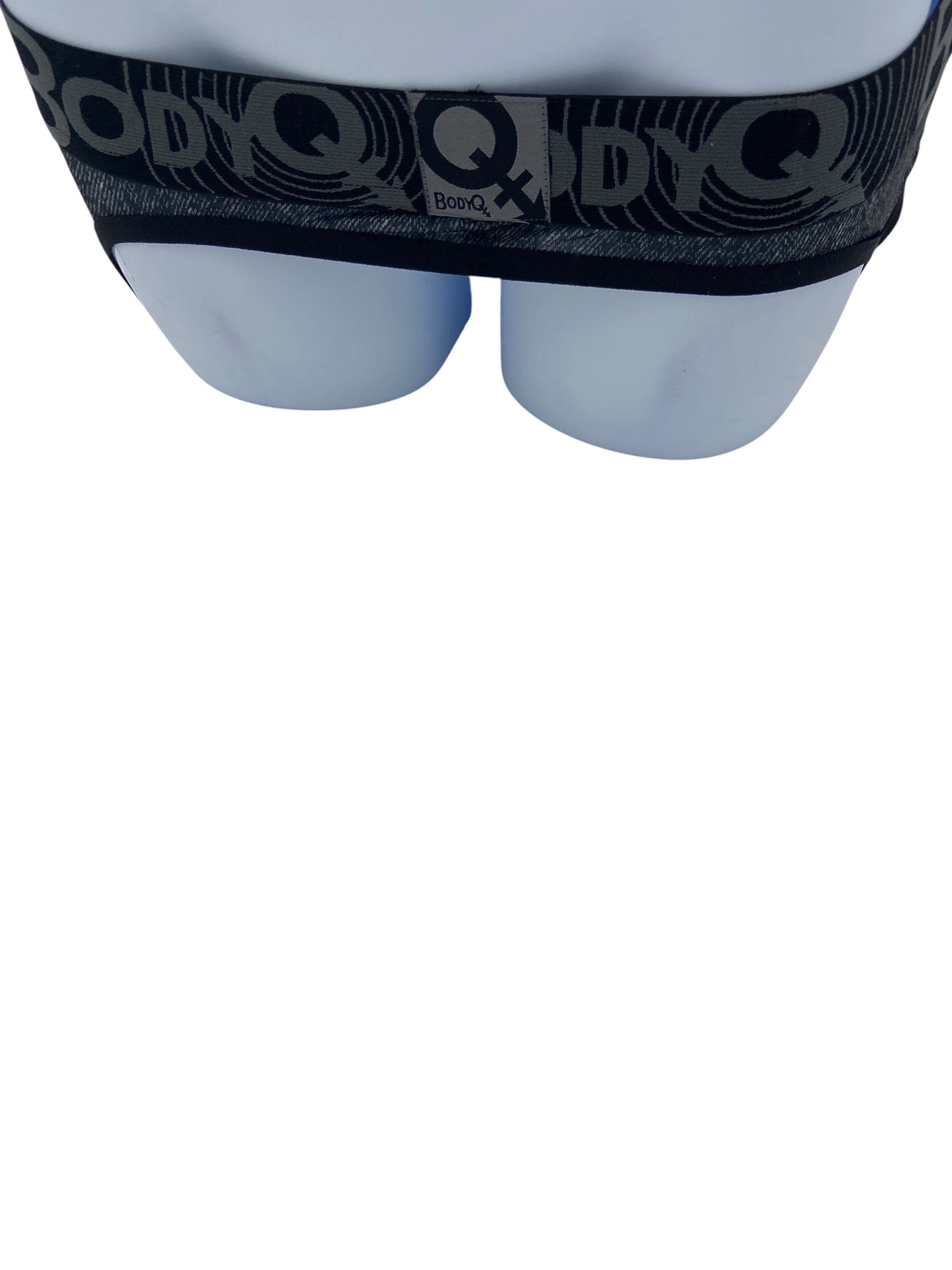 BodyQ Sexy Heren Jockstrap – Grijs/Zwart – Erotische Herenlingerie – Maten S t/m L