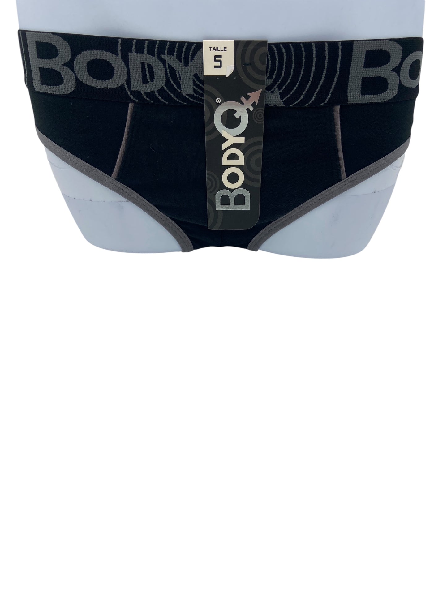 BodyQ Sexy Heren Jockstrap – Zwart Grijs – Erotische Herenlingerie – Maten S t/m XL