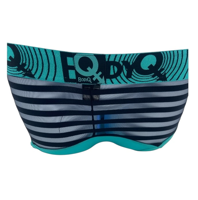 BodyQ Sexy Heren Boxershort – Aqua met Net Zwart – Erotische Herenlingerie – Maten S t/m L