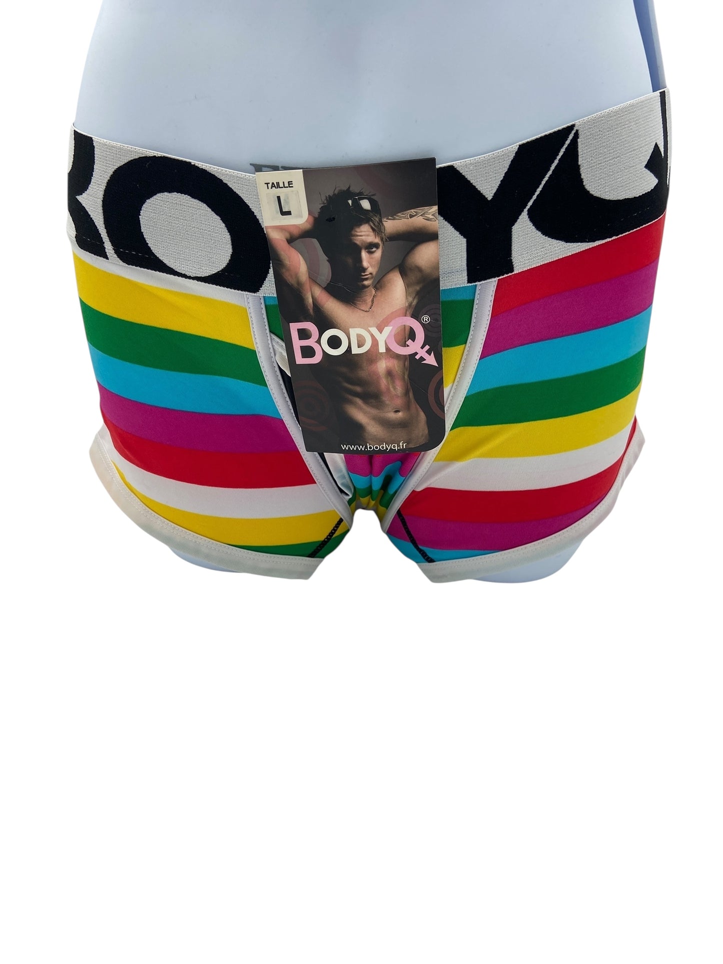 BodyQ Sexy Heren Boxershort – Rainbow – Erotische Herenlingerie – Maten S t/m L