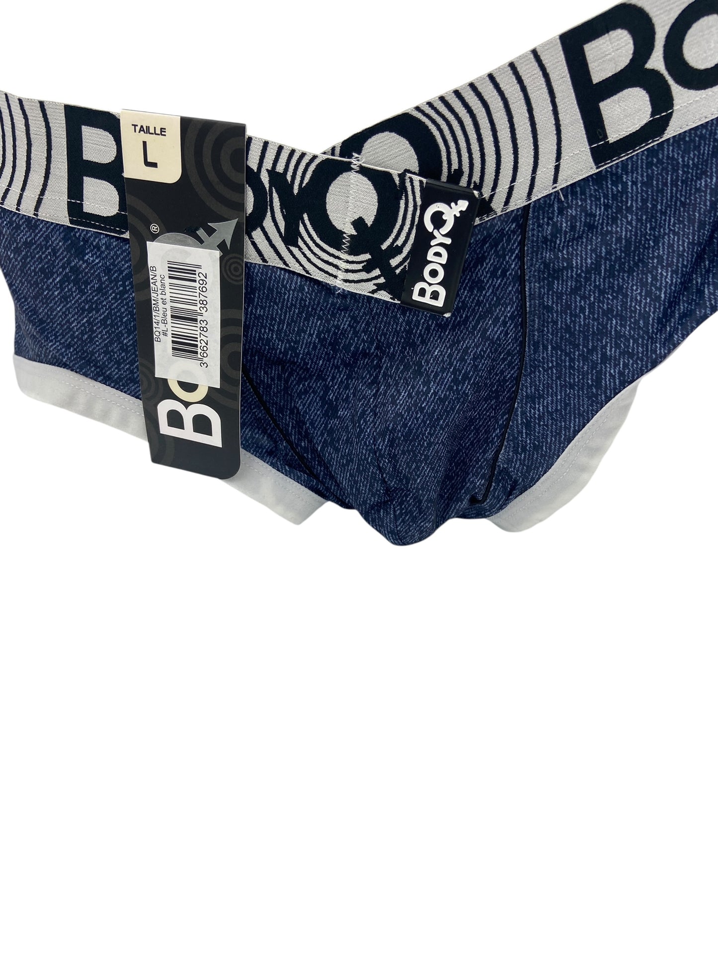BodyQ Herenlingerie – Sexy Boxer in Denim Blauw | Mannelijk &amp; Verleidelijk – S / M / L