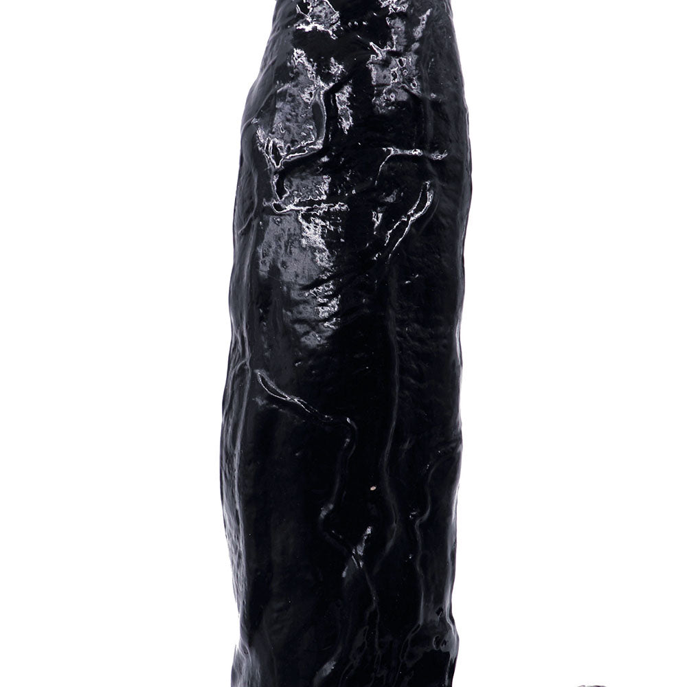 Power Escorts - BR227 Black - Monster John XL Mega Realistic Dildo 30 CM / 11,8 Inch