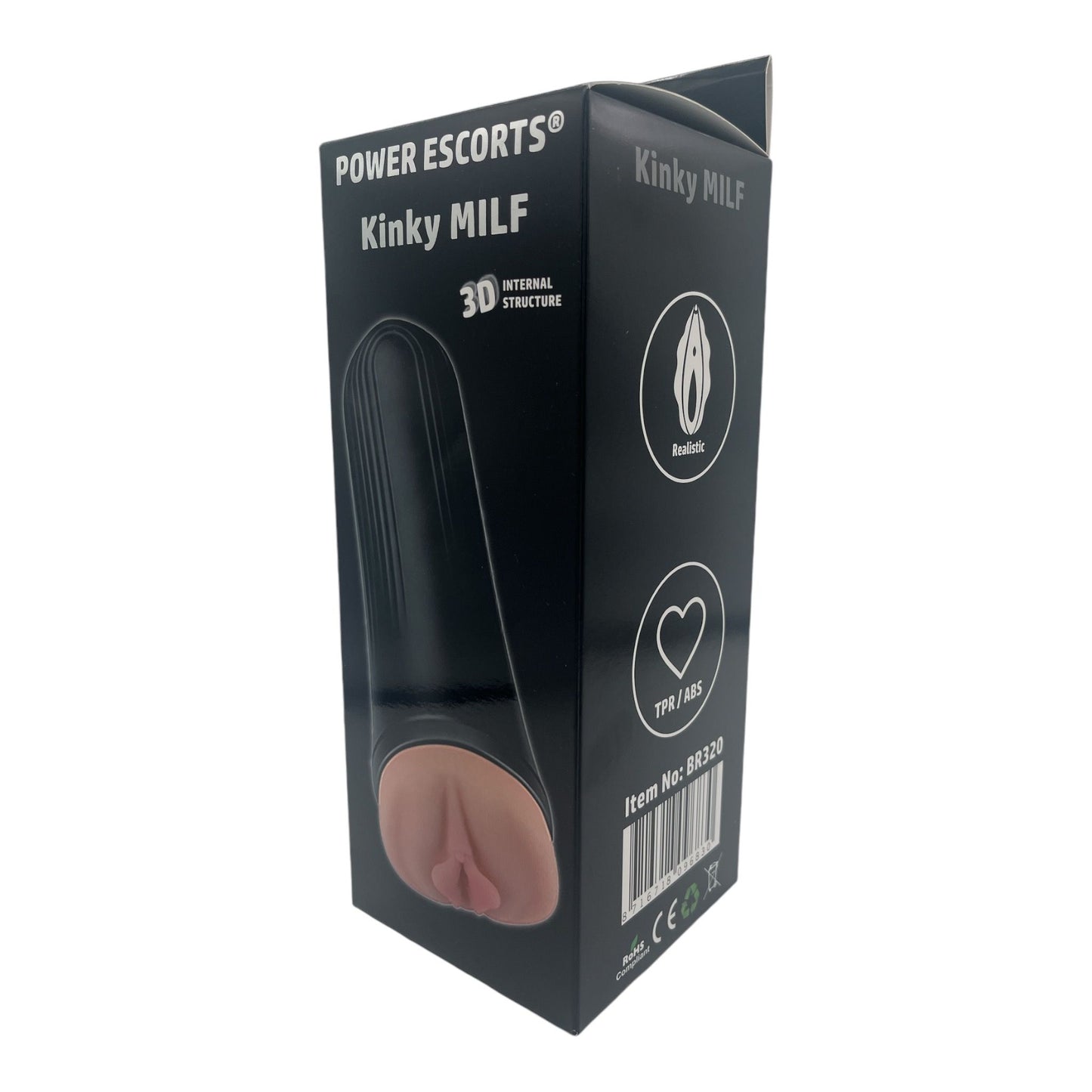 Power Escorts - BR 320 - Diy Cup Do It Yourself Cup Kinky Milf - Heavy Realistic 3D Pussy Masturbator - 24 × 9 CM - 475 Gram