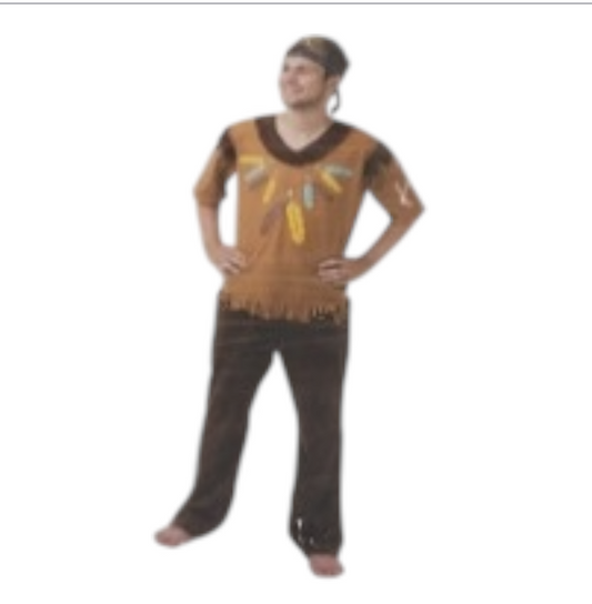 Pikante Indiaan Rollenspel Verkleedset – Blouse & Broek - Size M