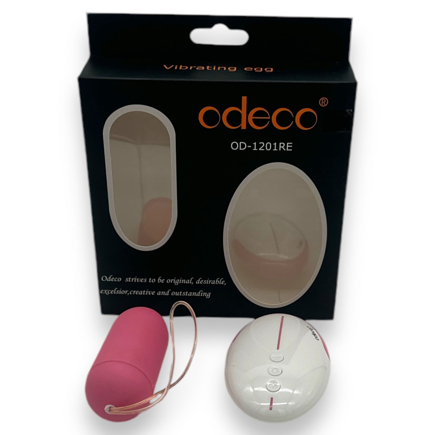 Trendy Deals - Odeco Roze Remote Control Egg - 12 snelheden