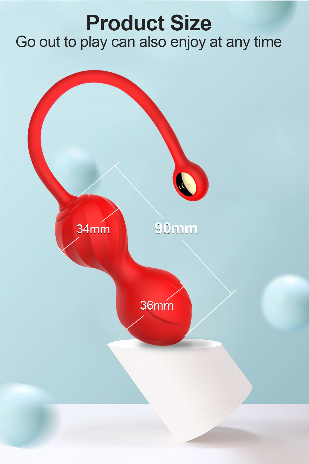 Lovesecret Premium – LS01 Love Balls – App Controlled – 9 Vibratiemodi – Music Mode – Roze – Waterdicht – Luxe Cadeauverpakking