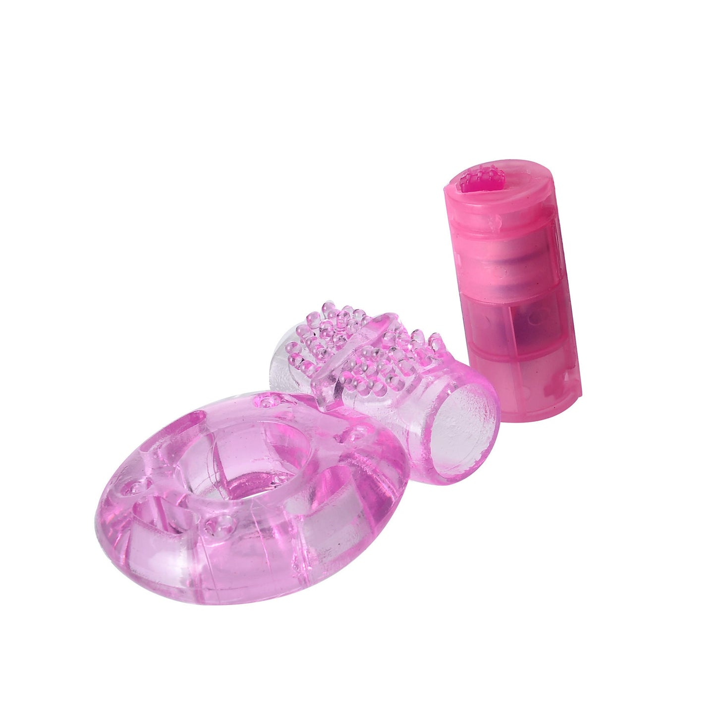 Lovesecret Sensual LS12 Vibrating Ring 01 Roze – Trillende Cockring – Flexibel TPE – Voor Koppels – Comfortabel & Herbruikbaar